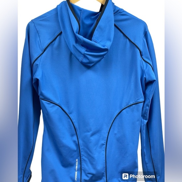 Allseason Gear Under Armour Track Jacket Blue Size Medium - Picture 2 of 5